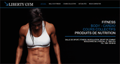 Desktop Screenshot of liberty-gym.com